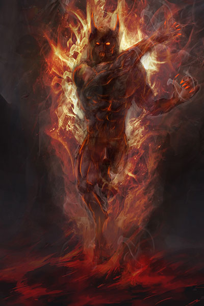 Flame Man